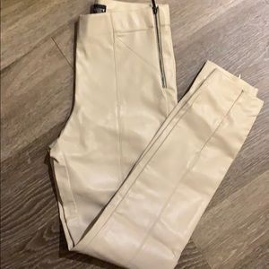 Zara Faux Leather Legging